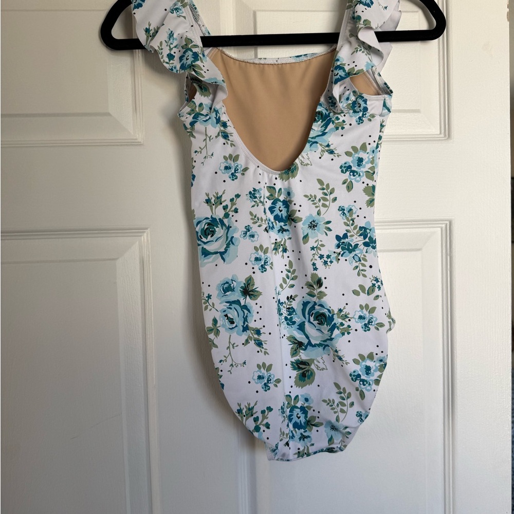 Eleve Floral Leotard - Picture 2 of 3